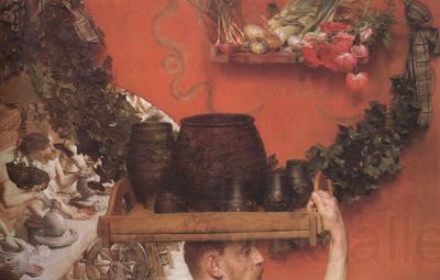 Alma-Tadema, Sir Lawrence The Roman Potters in Britain (mk23) Norge oil painting art